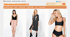 Desktop Screenshot of leterminusduchatelet.fr